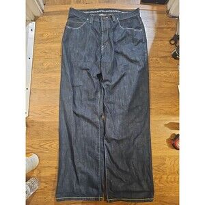 VTG Y2K Enyce Men’s 34x32 Regular Fit Baggy Skater Hip Hop Denim Blue Jeans